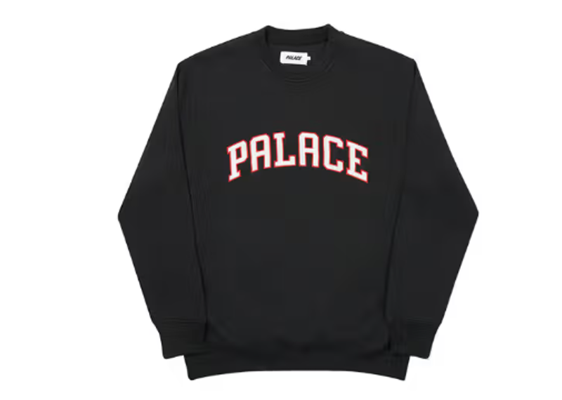 Palace Winter 2020 Crewneck Black Red