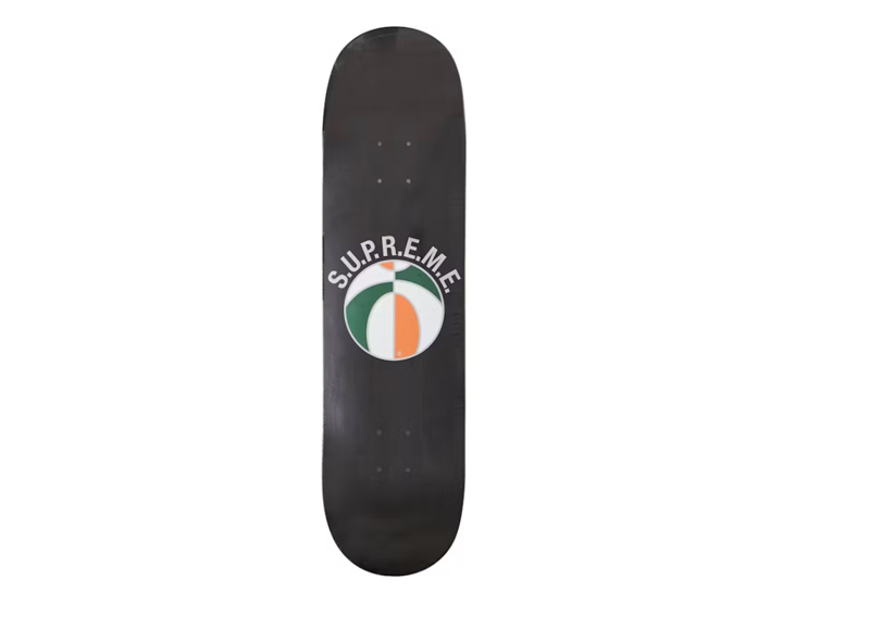 Supreme League Skateboard Deck-Black