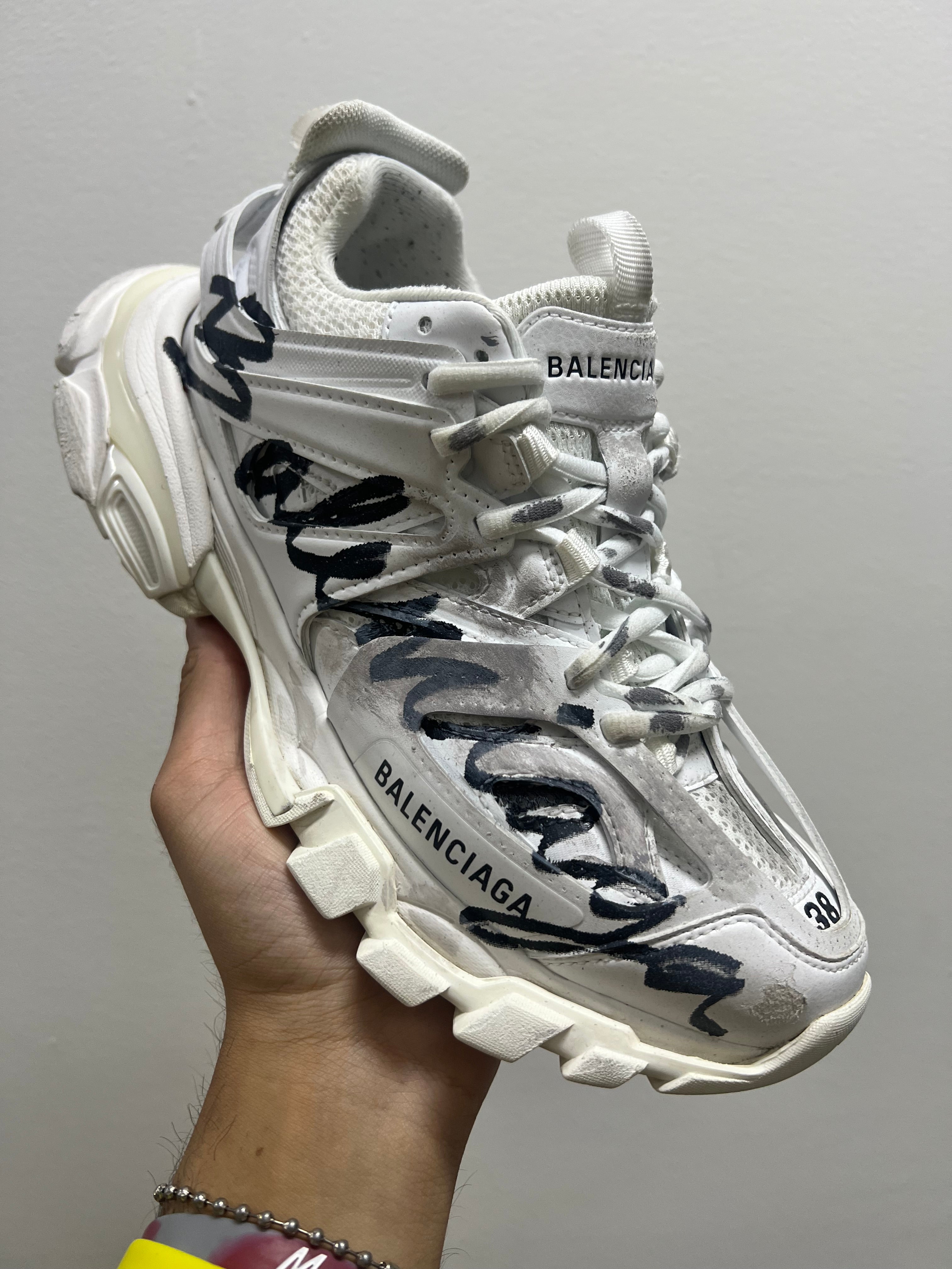 Balenciaga  Track Signature Sneakers Graffiti