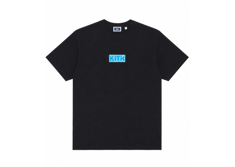 Kith High Rise Box Logo Tee Black