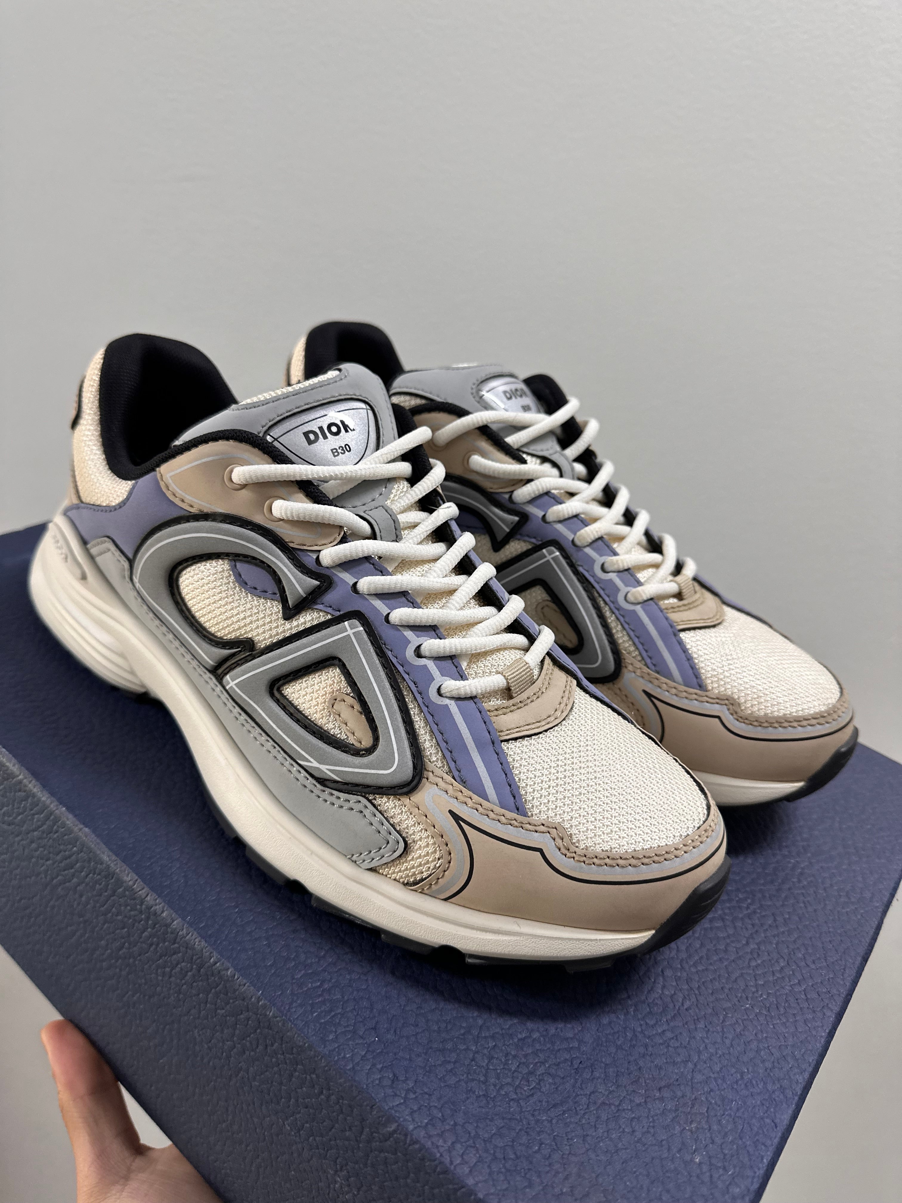 Dior B30 Cream Blue Grey