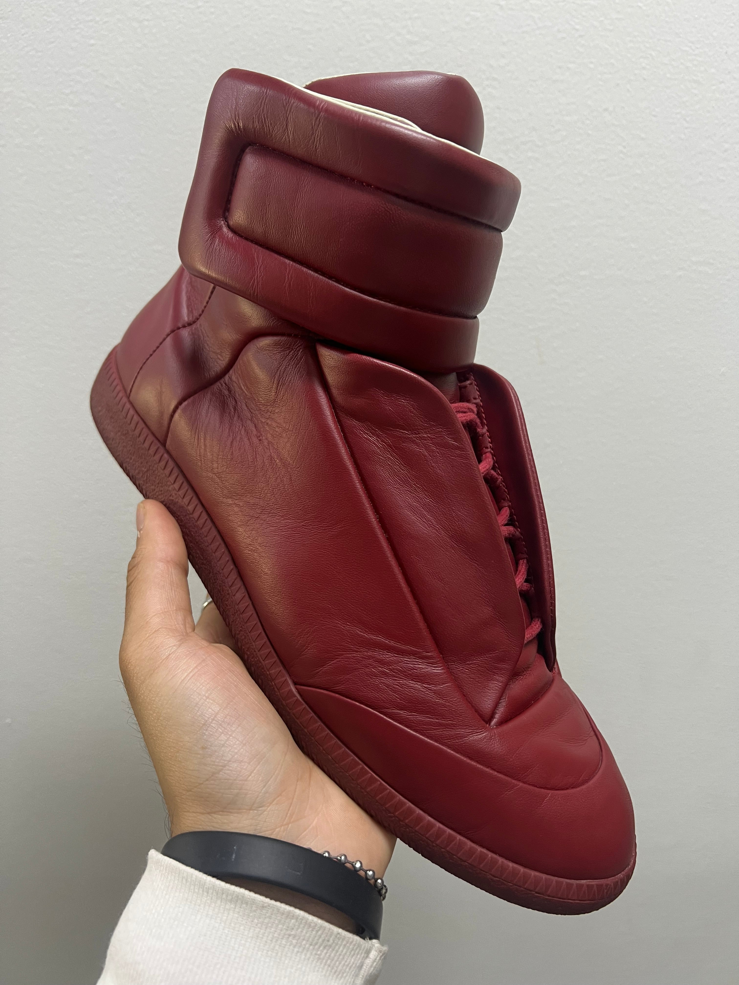 Maison Margiela Future High Top Wine Red