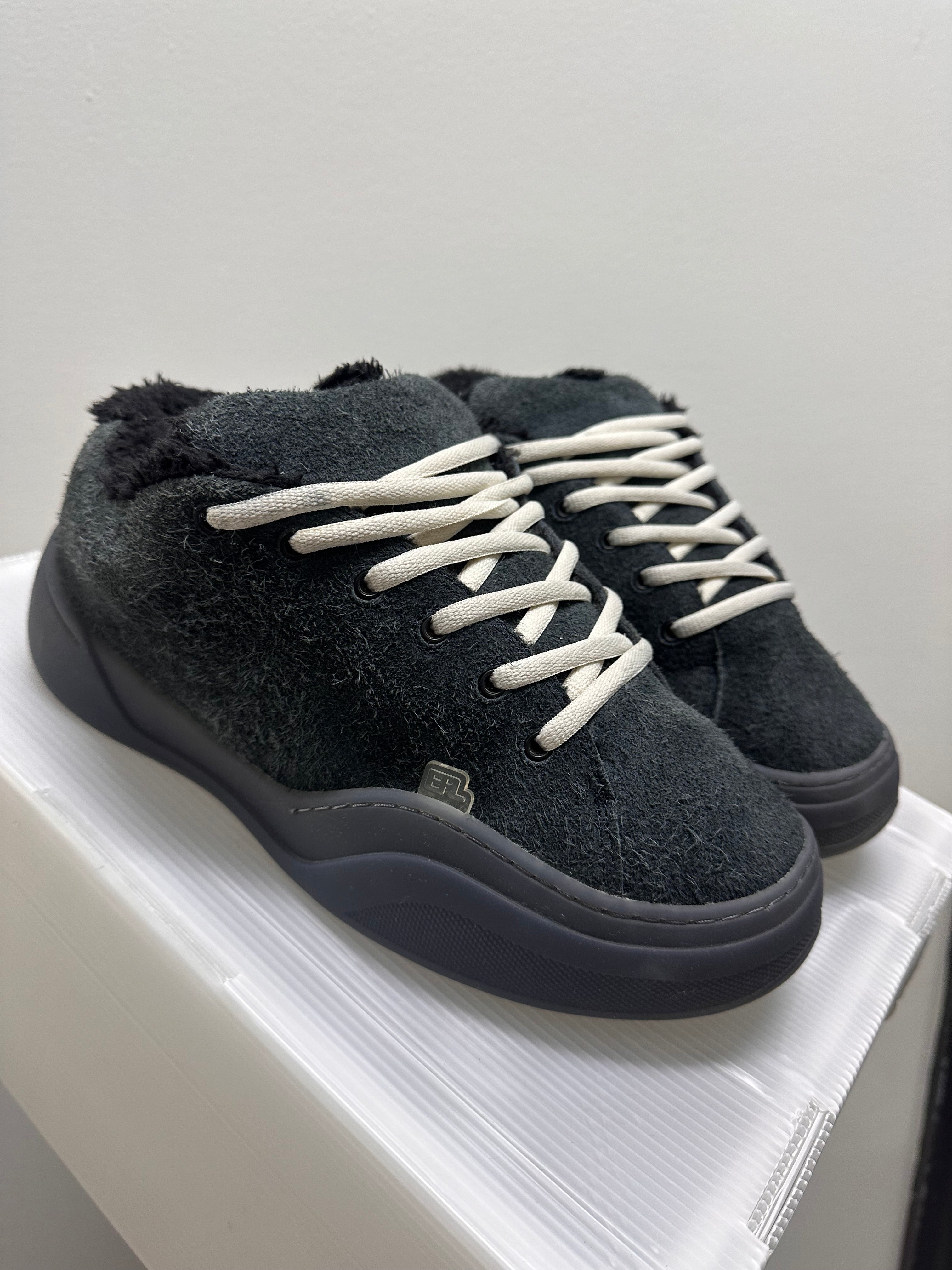 ERL Vamp Skate Shoe Pirate Black