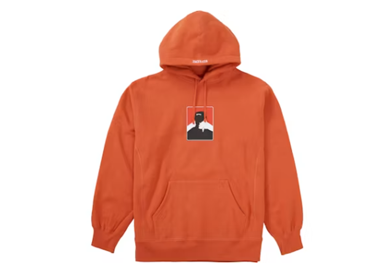 Supreme Portrait Hooded Sweatshirt (FW20) Burnt Orange