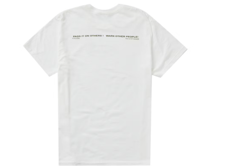 Supreme Warning Tee White
