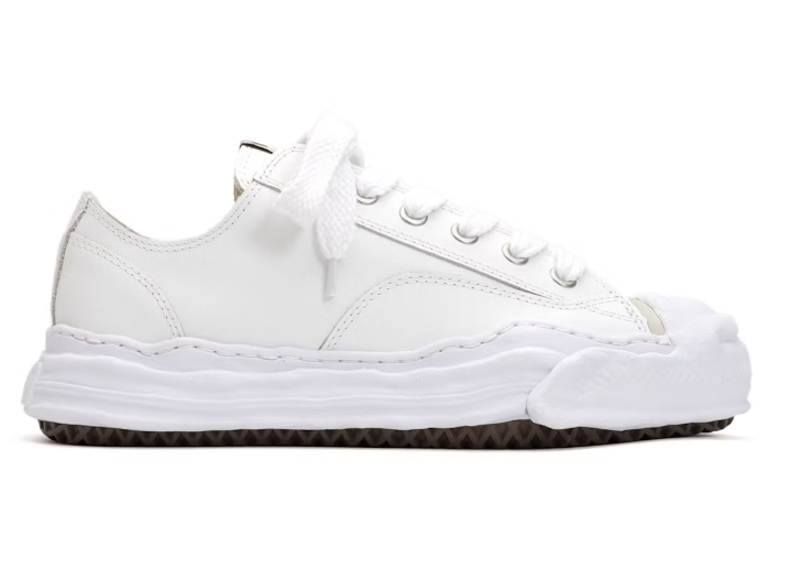 Maison Mihara Yasuhiro Hank OG Sole Leather Low White