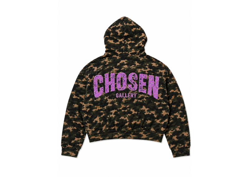 Chosen Gallery Camo Hoodie