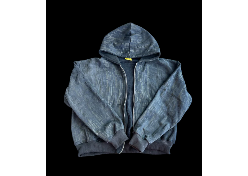 Black Licorice Fior Zip-Up