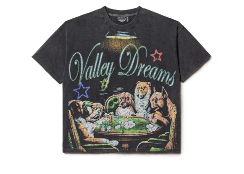 Vale Forever Poker Tee Black