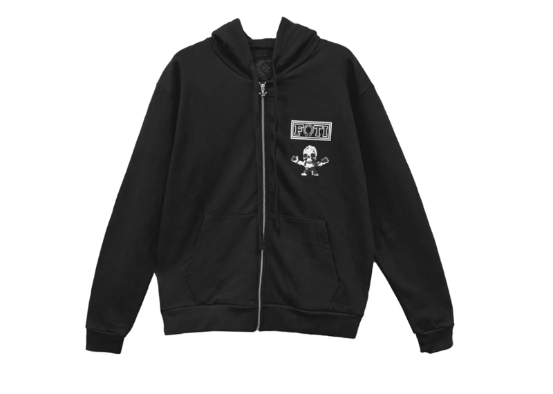 Chrome Hearts Multi Foti Teeter Harris Logo Zip Up Hoodie