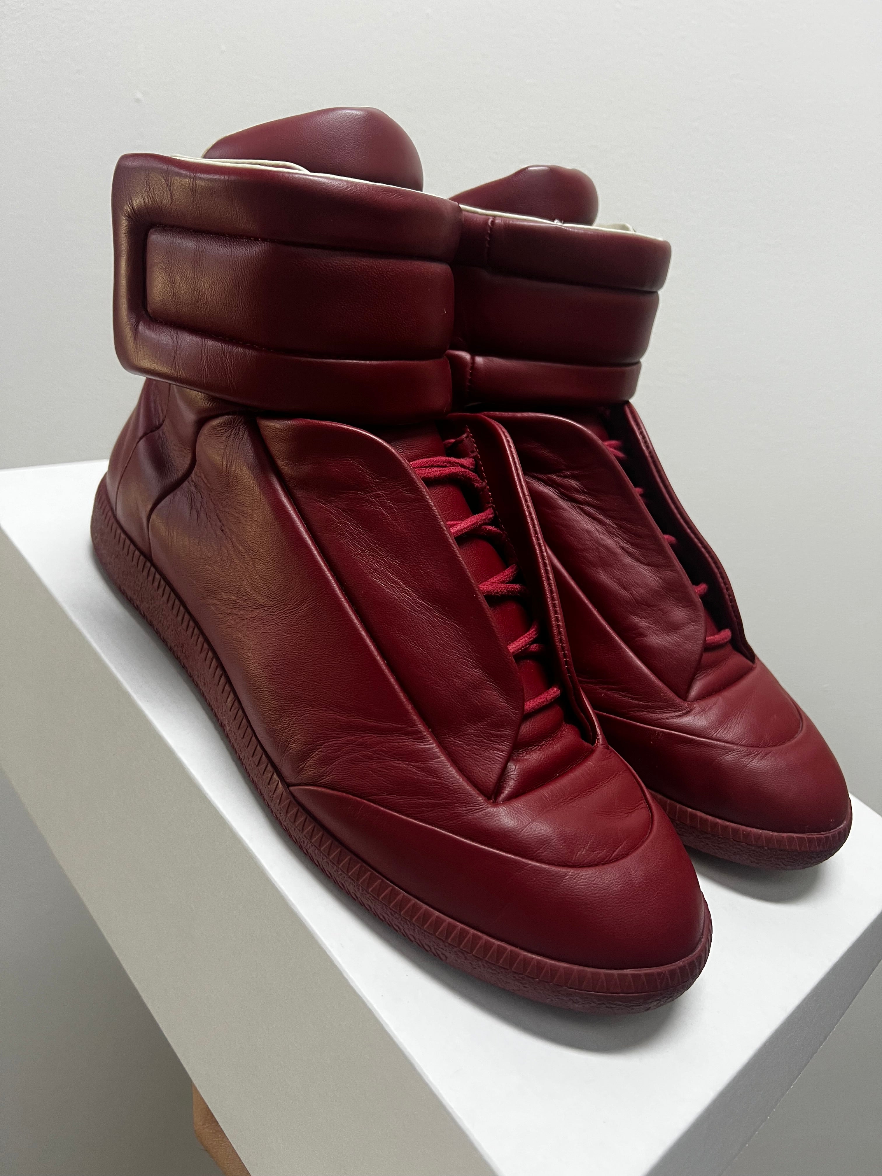 Maison Margiela Future High Top Wine Red