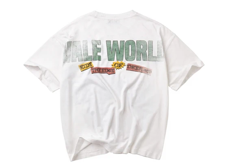 Vale Saturday Bling Tee White
