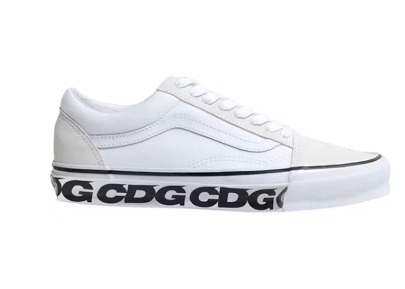 Vans Old Skool Commes des Garcons White