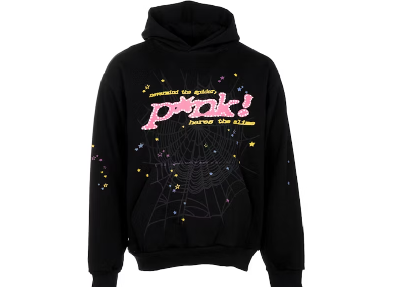 Sp5der P*NK Hoodie
