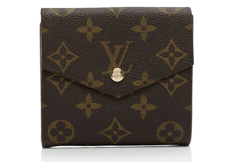 Louis Vuitton Vintage Monogram Canvas Elise Wallet