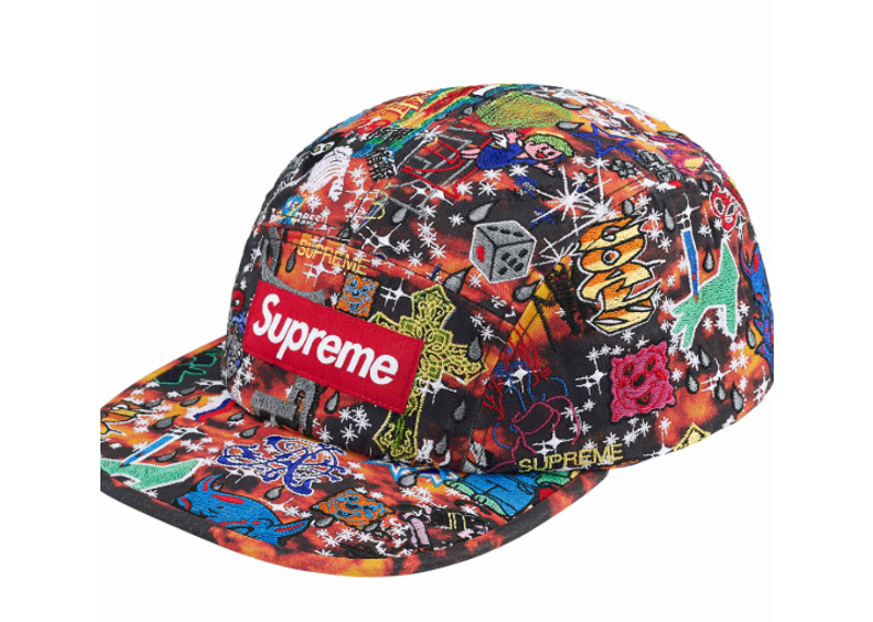 Supreme AOI Embroidered Camp Cap