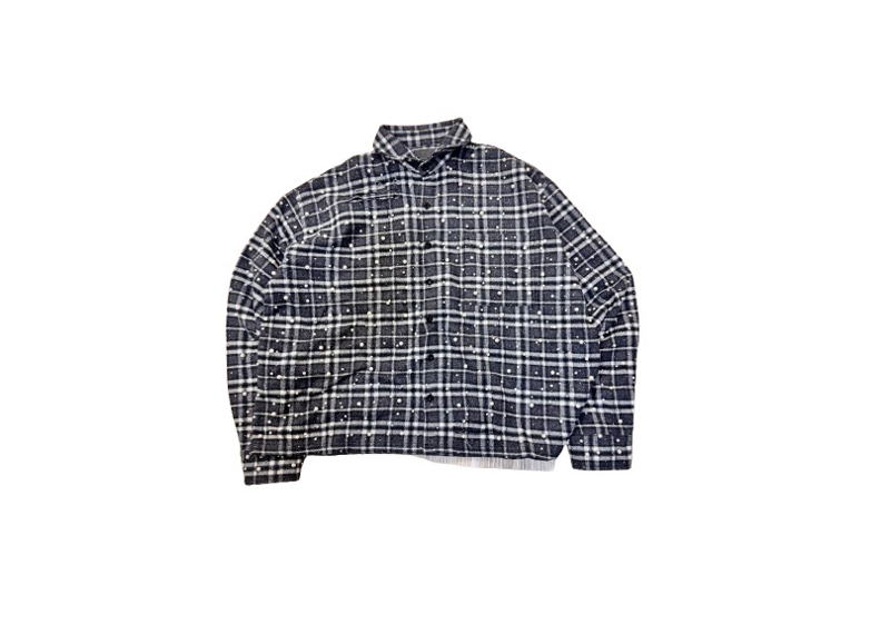 Stile De Amor Rhinestone Flannel