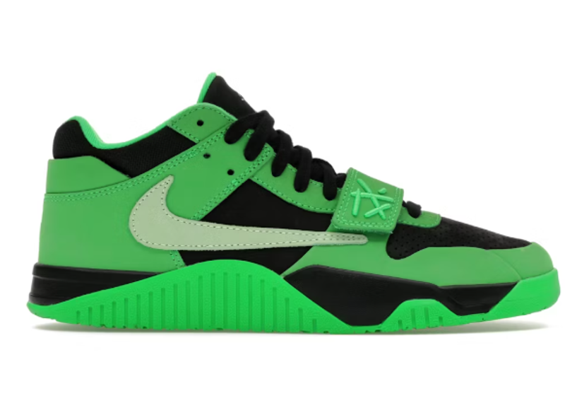 Jordan CJ1 T-Rexx Travis Scott Green Spark