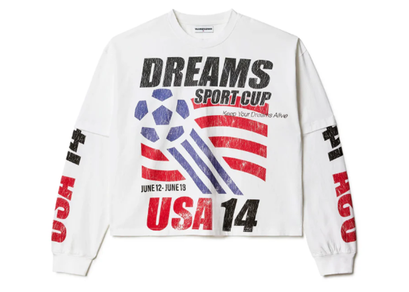 Vale Forever USA Longsleeve White