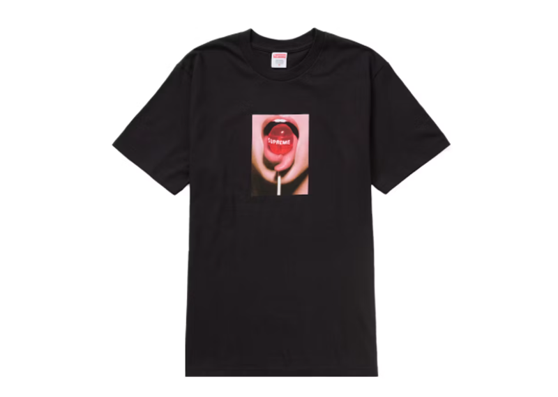 Supreme Lollipop Tee Black