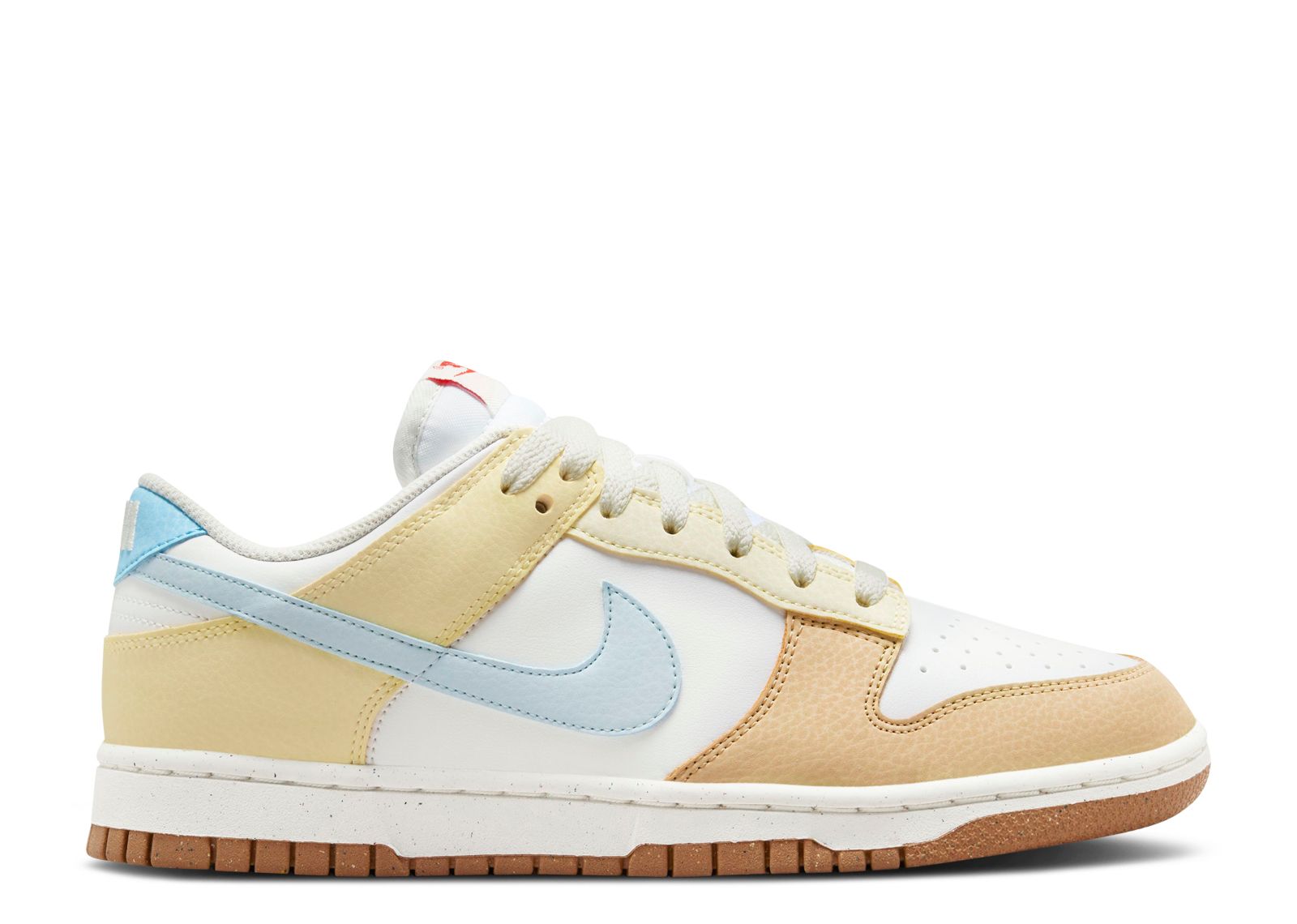 Wmns Dunk Low Next Nature Soft Yellow Aquarius Blue