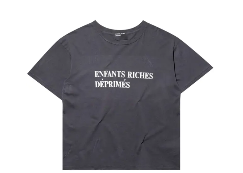 Enfants Riches Deprimes Classic Logo T-Shirt Black/White