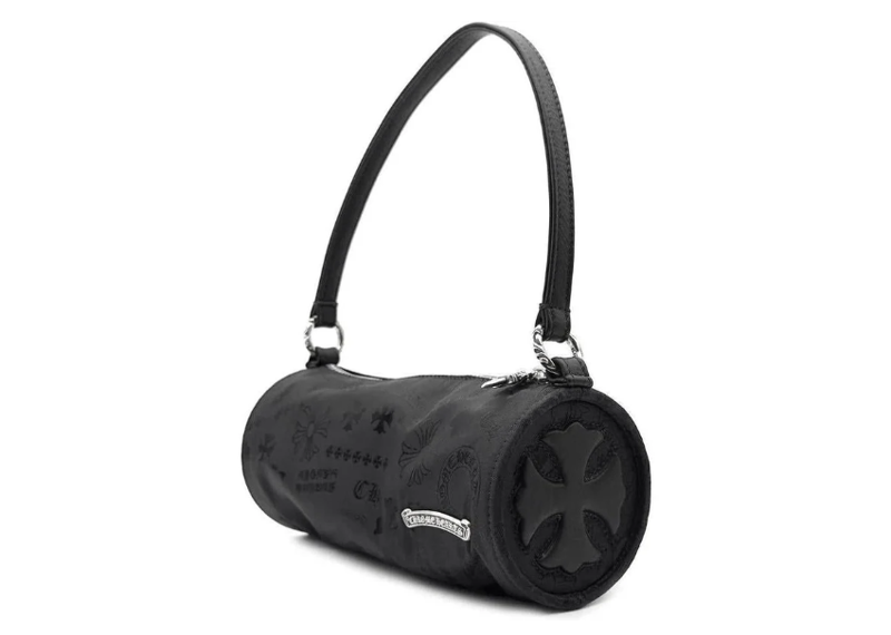Chrome Hearts Nylon Tonal Monogram Cross Grinds Mini Handbag