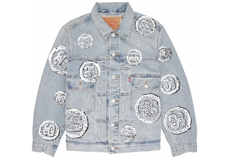 Stussy x Denim Tears Type 2 Jacket Indigo