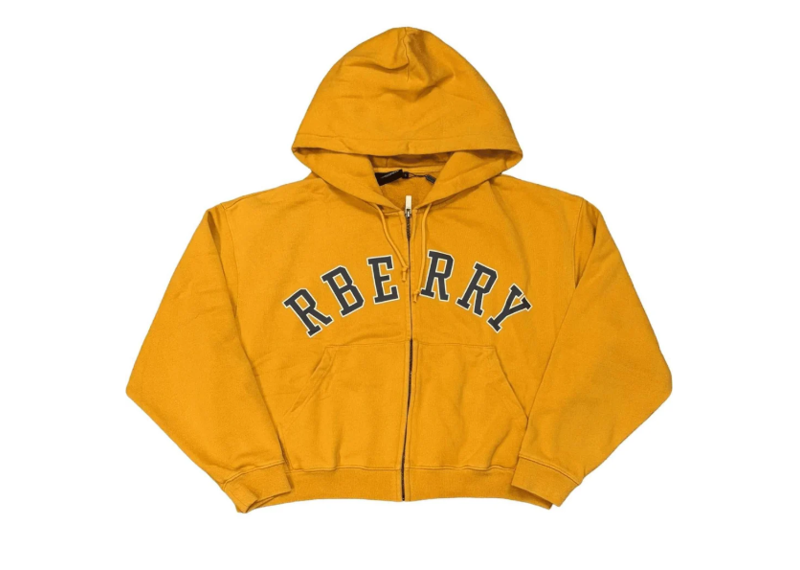 GV Gallery Raspberry Zip Up Hoodie Mustard