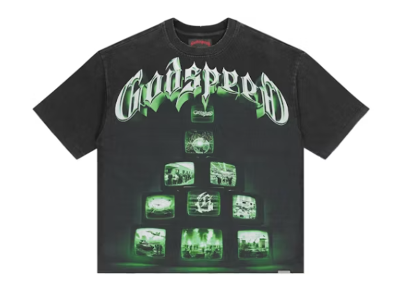 Godspeed Overstimulation T-shirt Black