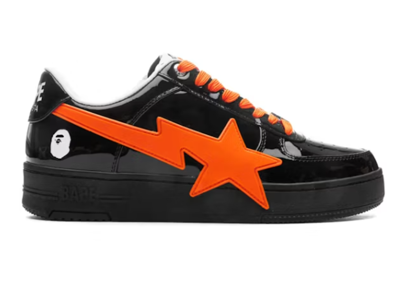 A Bathing Ape Bape Sta OS Feature Exclusive M2 Black Orange