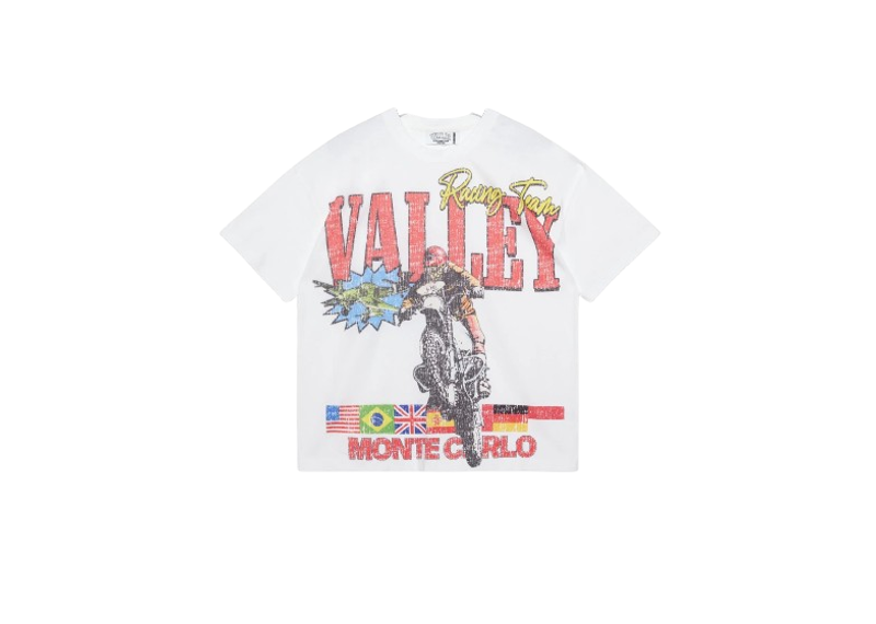 VALE FOREVER MOTOCROSS TEE WHITE