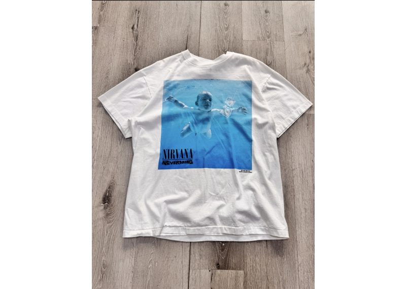 Vintage Nirvana Nevermind 1992 tee