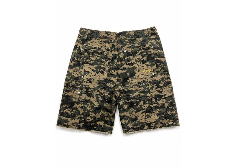 HMDD Double Knee Shorts Digital Camo