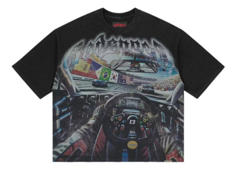 Godspeed Drivers Seat Tee Black