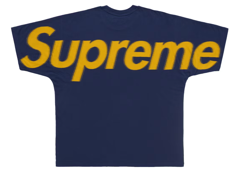Supreme Intarsia S/S Top (SS25) Navy