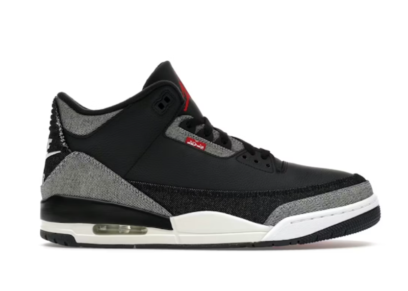 Jordan 3 Retro Levis Black