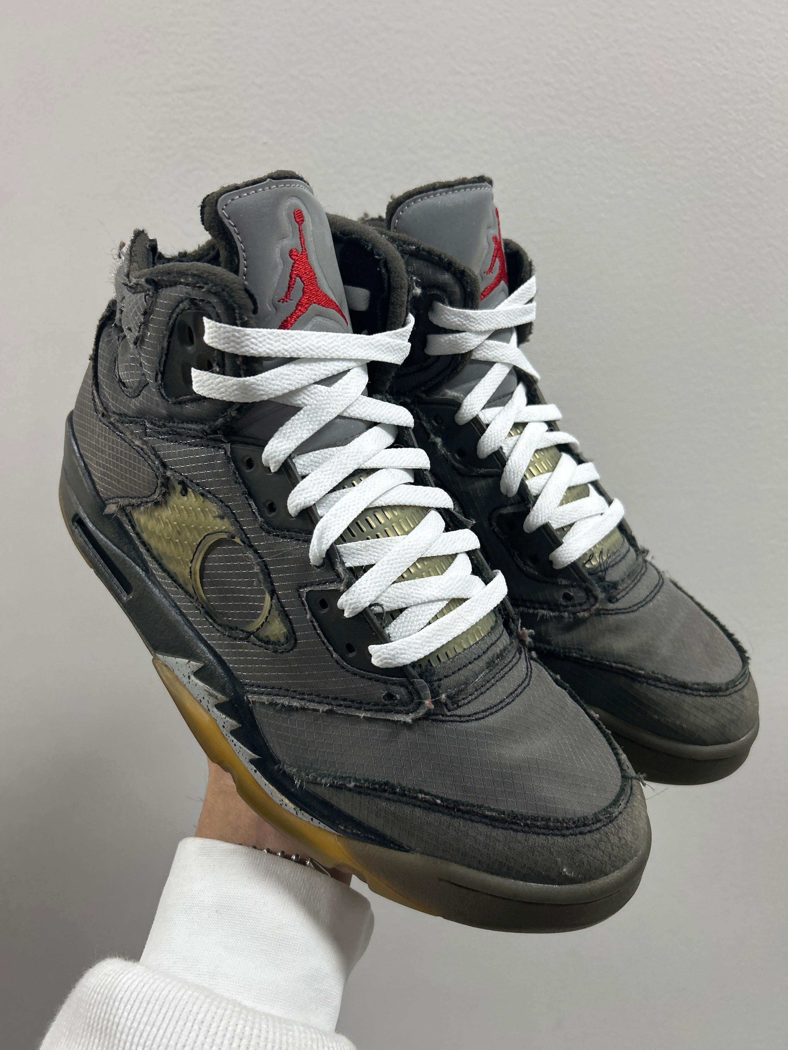 Off-White x Air Jordan 5 Retro SP Muslin