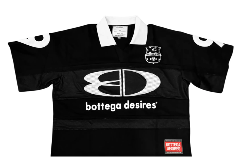 Bottega Desires Futbol Black Jersey
