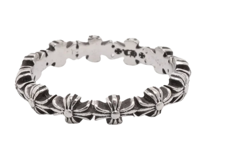Chrome Hearts Tiny E Plus Band Ring