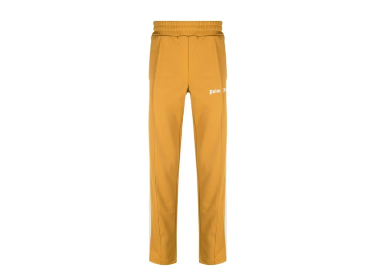 Palm Angels Logo Trackpants Camel/White