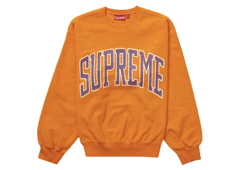 Supreme Inside Out Crewneck Orange
