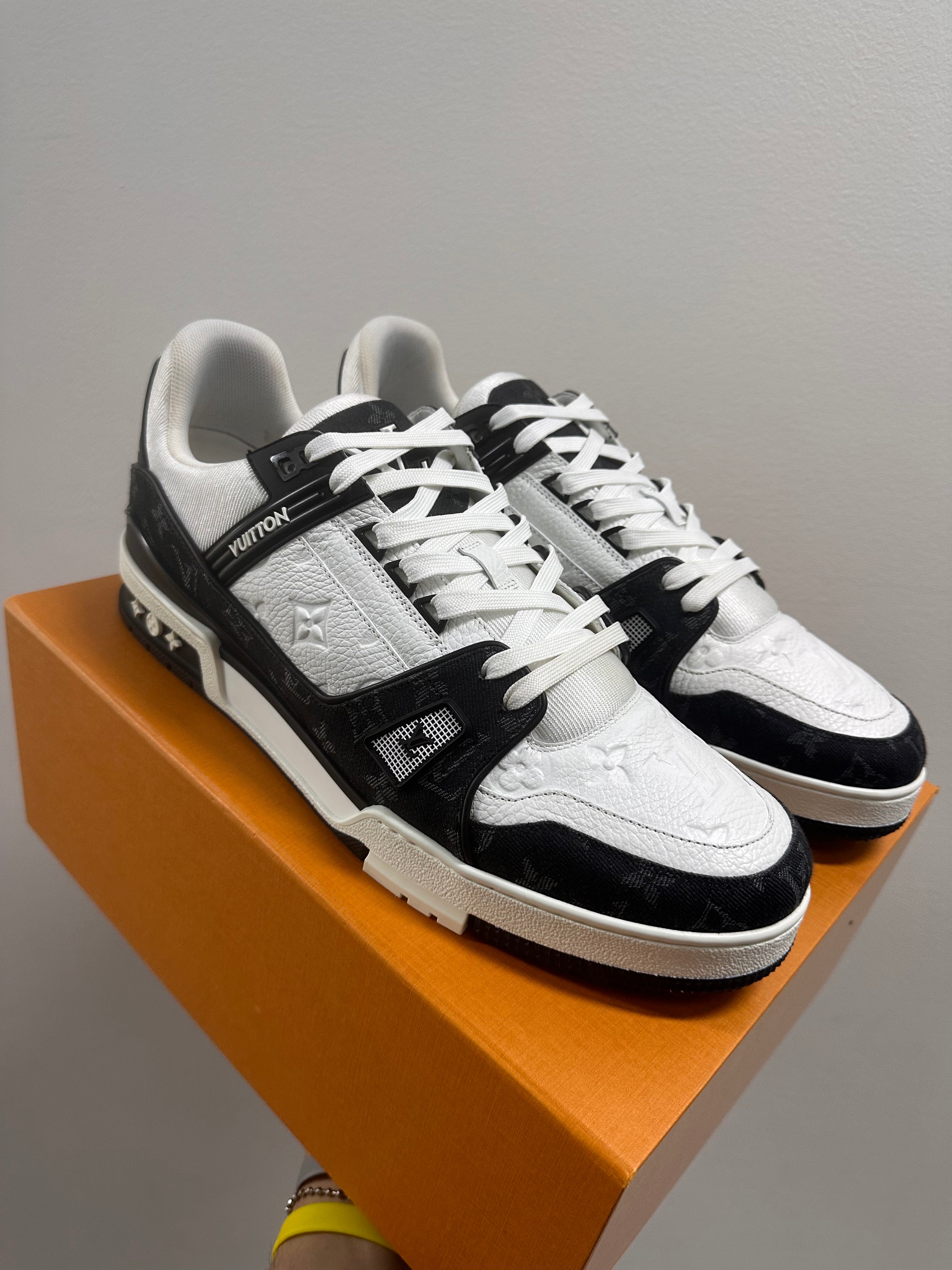 Louis Vuitton LV Trainer White Black