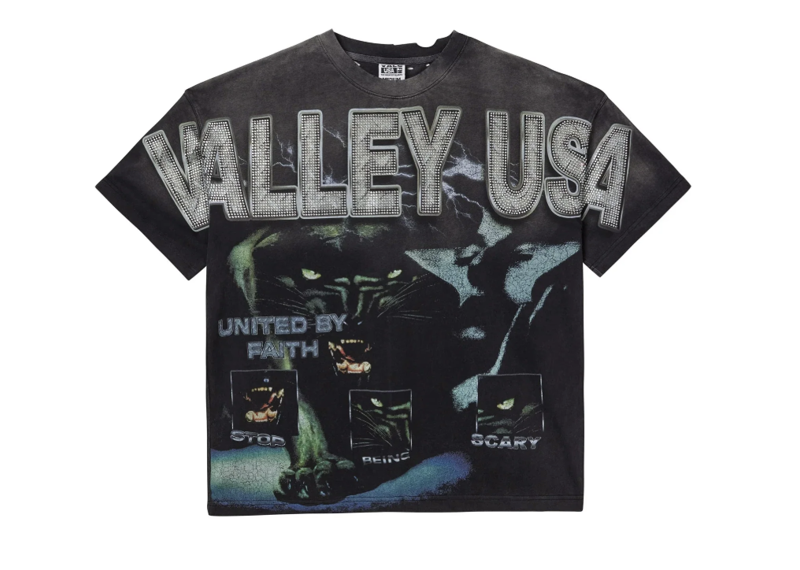 Vale Forever Faith Bling Tee Black