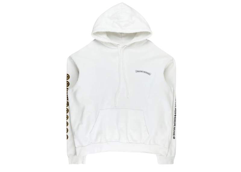 Chrome Hearts Yellow Plus Logo Made In Hollywood Hoodie