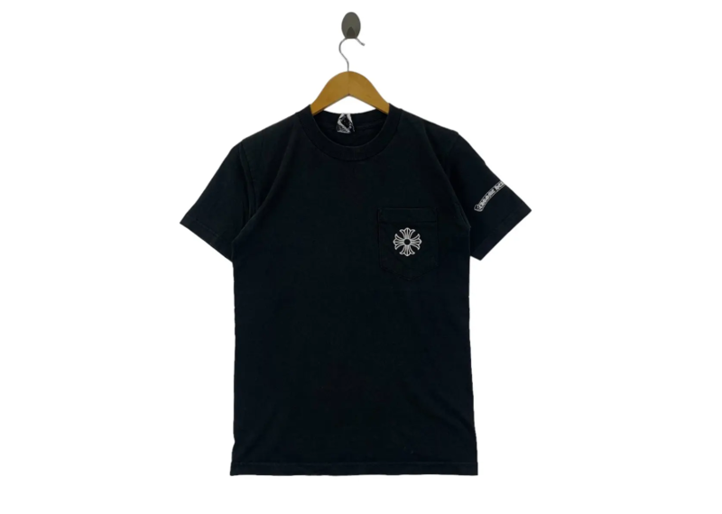 Chrome Hearts  Vintage OG CHROME HEARTS Cross Tee Shirt Top Multilogo CH