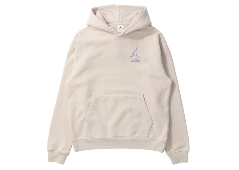 JordanAir Jordan x Union LA Fleece Hoodie Light Orewood Brown