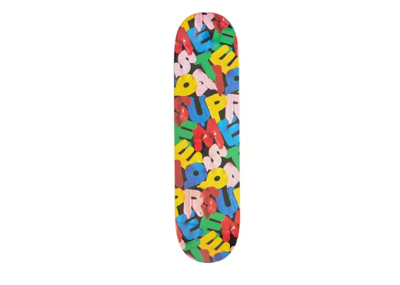 Supreme Balloons Skateboard Deck Black