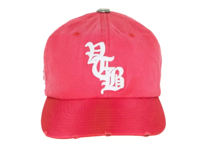 Vertabrae Logo Snapback Red