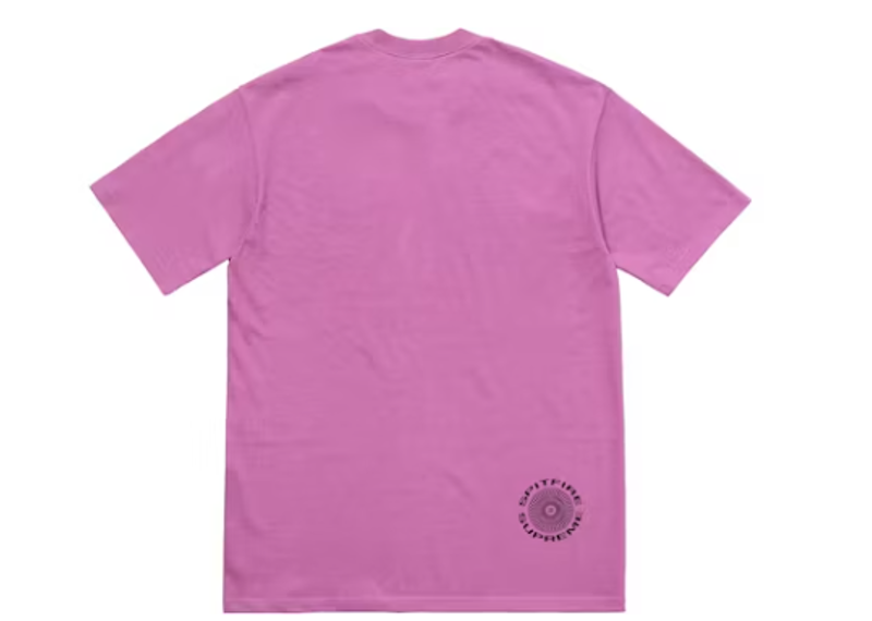 Supreme Spitfire Classic Swirl T-shirt Light Purple